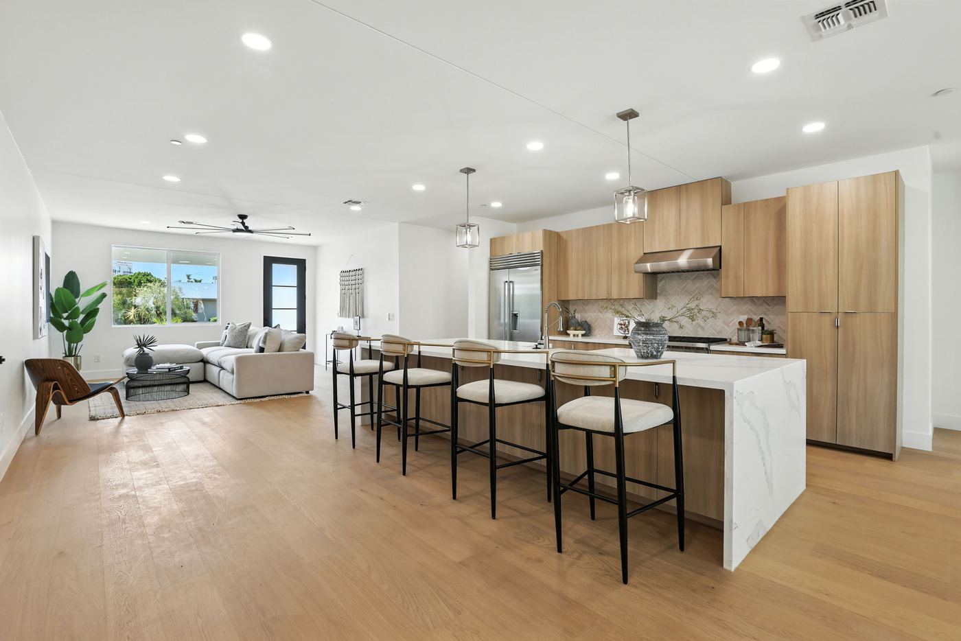 Kitchen and great room