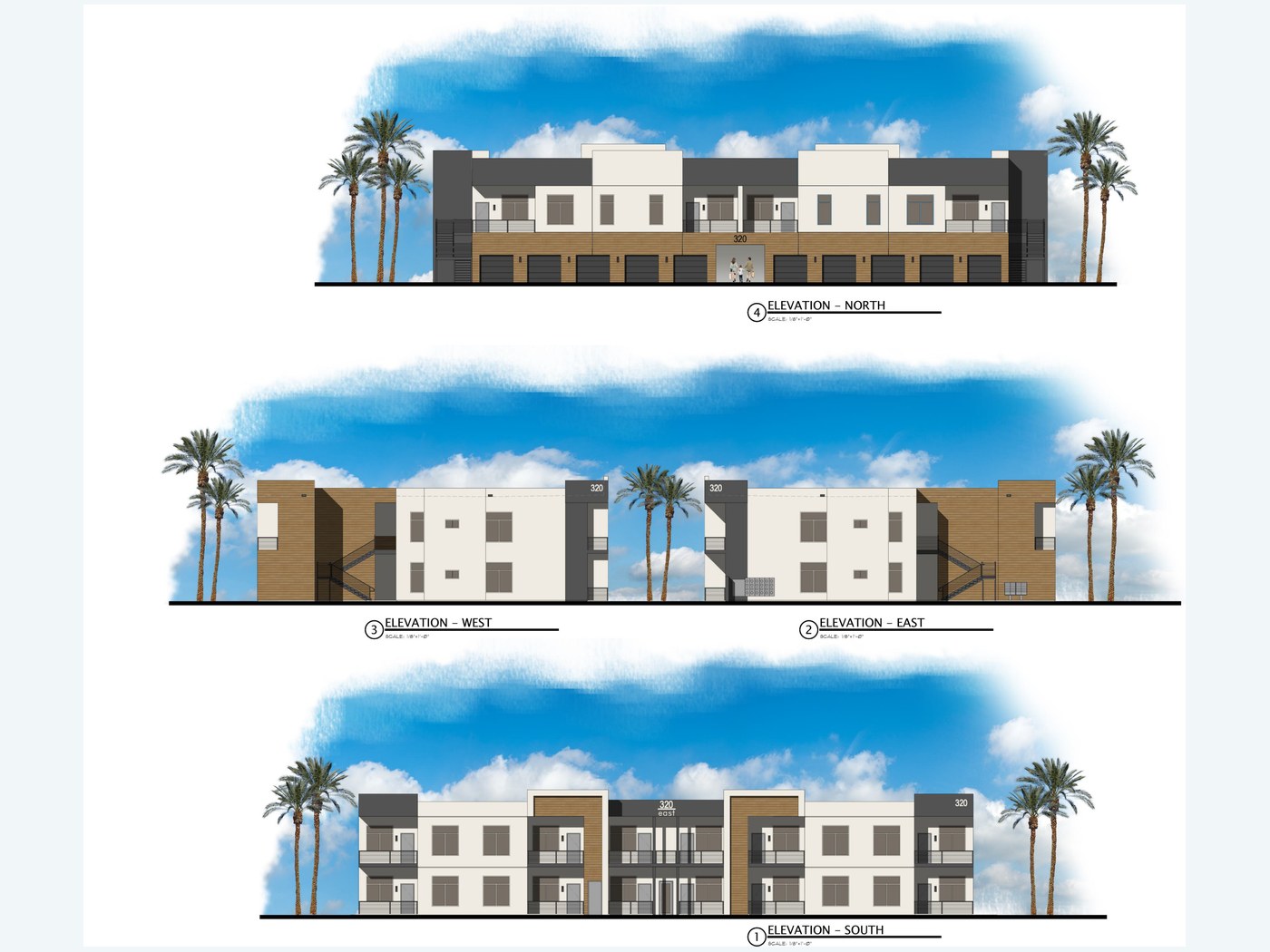 320 E Hatcher, a 26-unit apartment building permitted in Phoenix